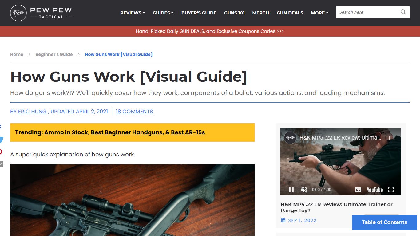 How Guns Work [Visual Guide] - Pew Pew Tactical