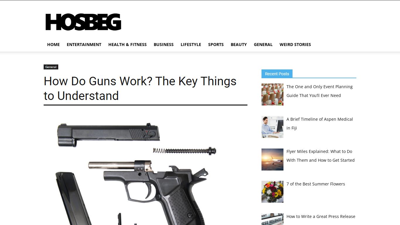 How Do Guns Work? The Key Things to Understand - Hosbeg.com